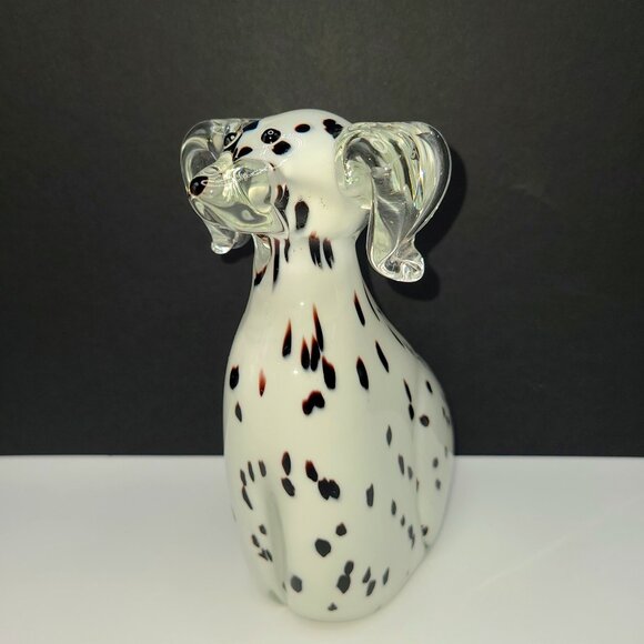 FIFTH AVENUE Crystal Dalmation Dog 5" Tall Figurine - Picture 1 of 7